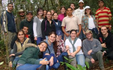 Turma do Curso de Botânica