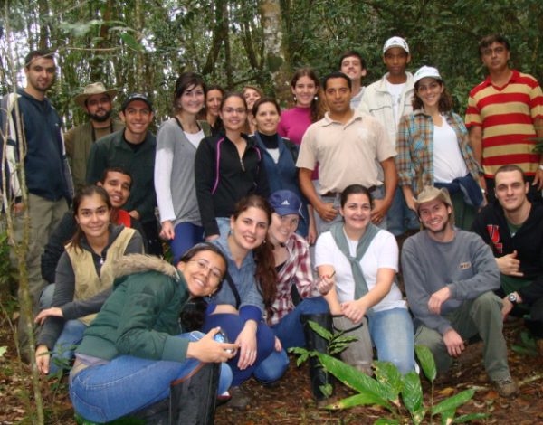 Turma do Curso de Botânica